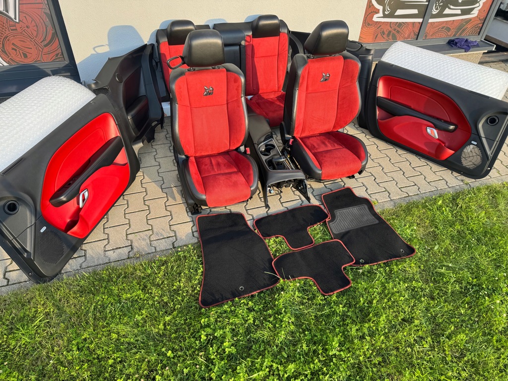 фото №6, Dodge challenger srt сидіння обшивки двері 2015+