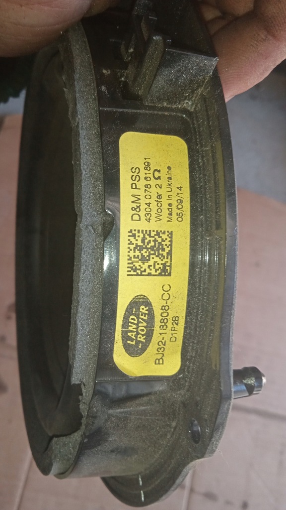 фото №2, Range rover evoque динамик дверь bj32-18808-cc