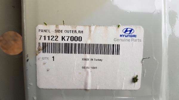 фото №9, Hyundai i10 i-10 iii 3 рамка дверь порог порог