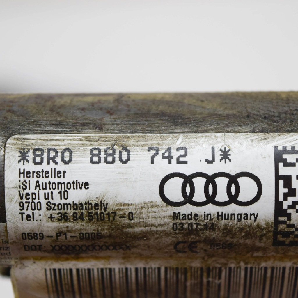 фото №6, Audi q5 sq5 2014 права сторона шторка безпеки подушка безпеки