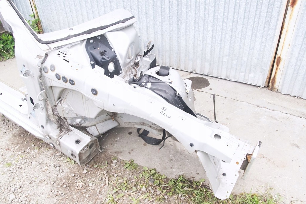 фото №2, Лонжерон порог правый mercedes sl r230 цвет