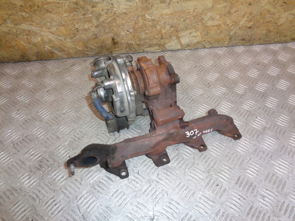 фото №1, Турбонагнетатель турбина peugeot 307 2.0hdi