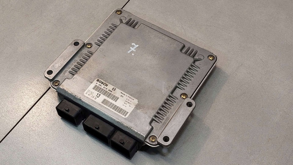 фото №6, Блок управления двигателя citroen c5 i 2.0 hdi 0281010808