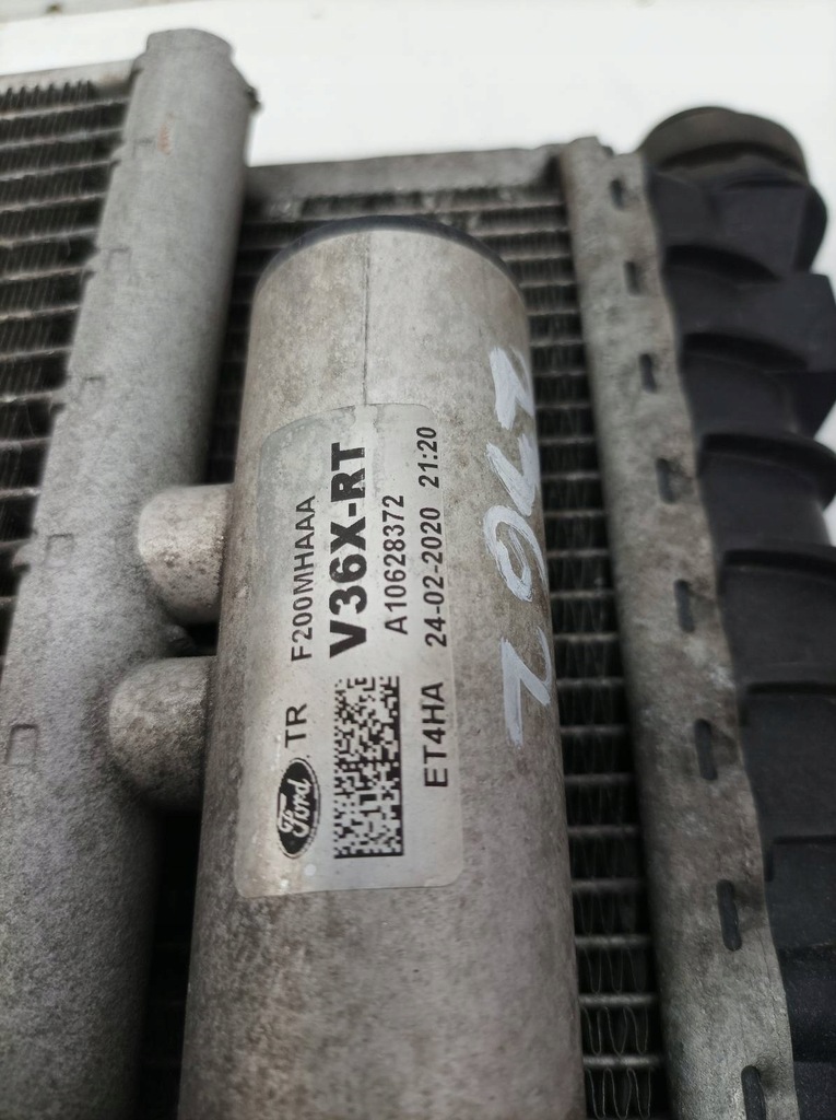 фото №5, Радіатор wody кондиціонера kpl 2.0 d ford transit custom i 2012-