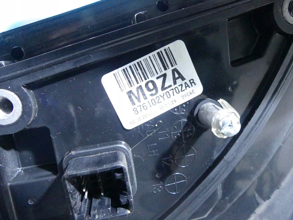 фото №7, Зеркало левая hyundai ix35 8 pin, szary zar europa