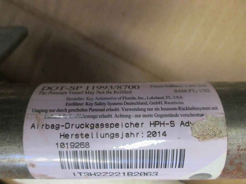 фото №9, Chrysler 300 ii шторка безпеки ліва права подушка безпеки бічна