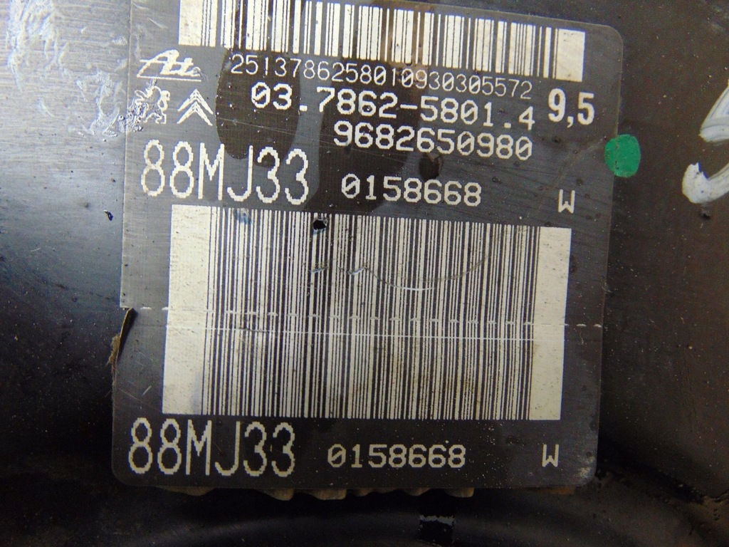 фото №8, Насос гальмівна підсилювач гальм peugeot 5008 1.6 hdi 9682650980