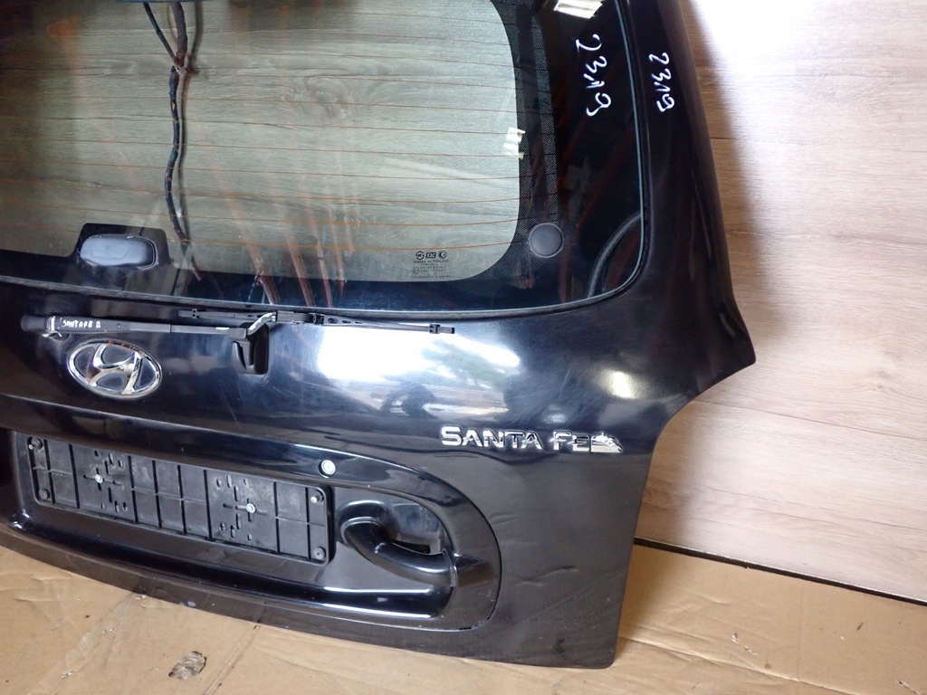 фото №8, Hyundai santa fe 01-06 крышка багажника багажника ed