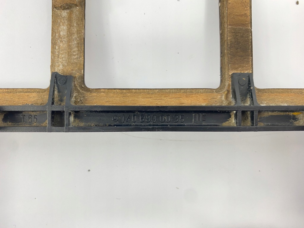 Drewno панель средний радио пепельницы панель  mercedes w140 zebrano Недорого