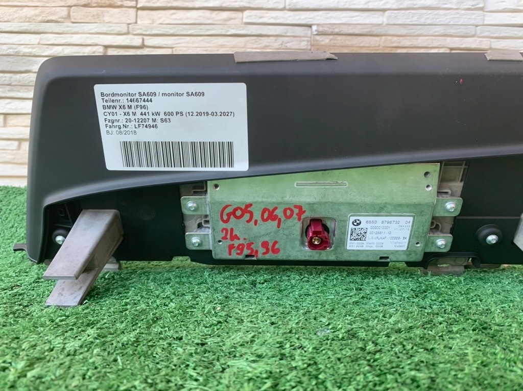 фото №4, Монитор экран bmw f95 f96 g05 g06 g07