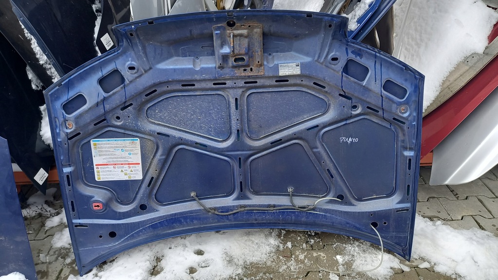 фото №8, Fiat punto капот передня