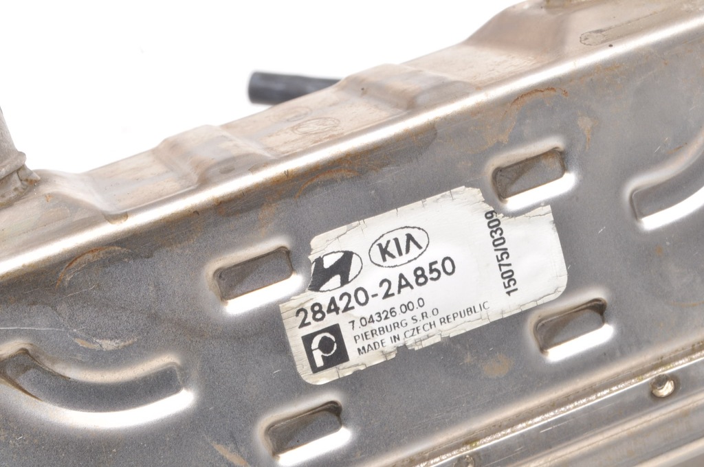 фото №7, Sportage iii hyundai ix35 1.7 радиатор выхлопных газов 28410-2a850 28416-2a850