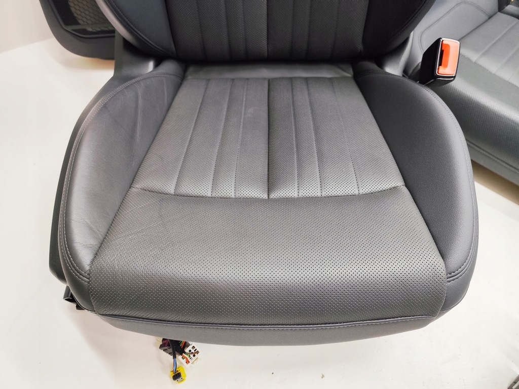 фото №9, Audi a6 c8 4k avant сидіння заднє сидіння обшивки шкіра вентильовані комплект