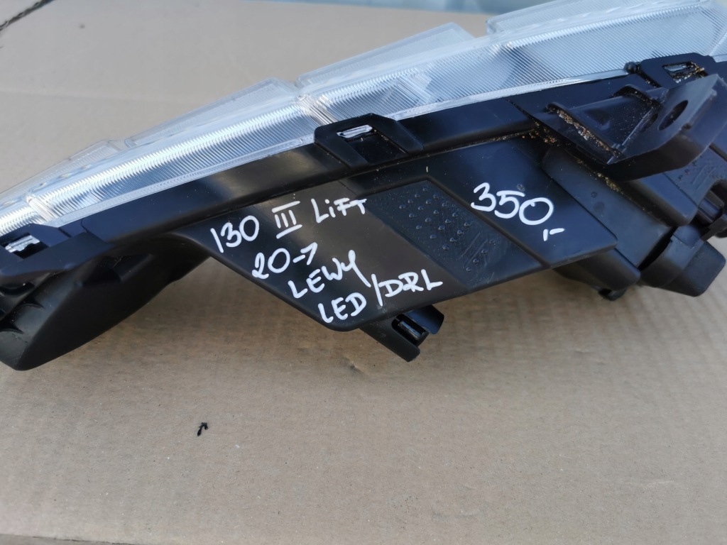 фото №10, Hyundai i30 iii lift 20- протитуманна фара led drl лівий перед передній