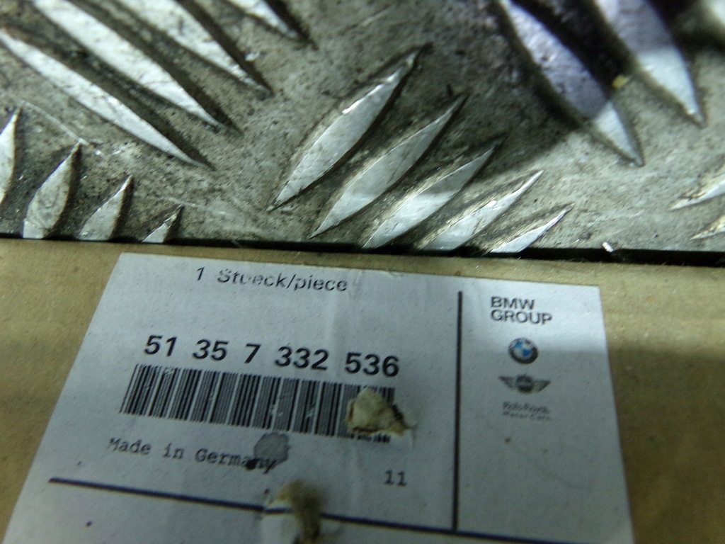 фото №8, Bmw 4 f36 молдинг дверь верхний правая alu матовый 7322536 nowa