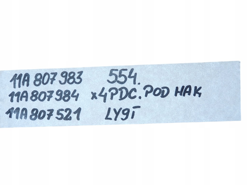 фото №14, Gd id.4 id4 бампер задняя задний ly9t 11a807984 11a807983 11a807521 4x pdc