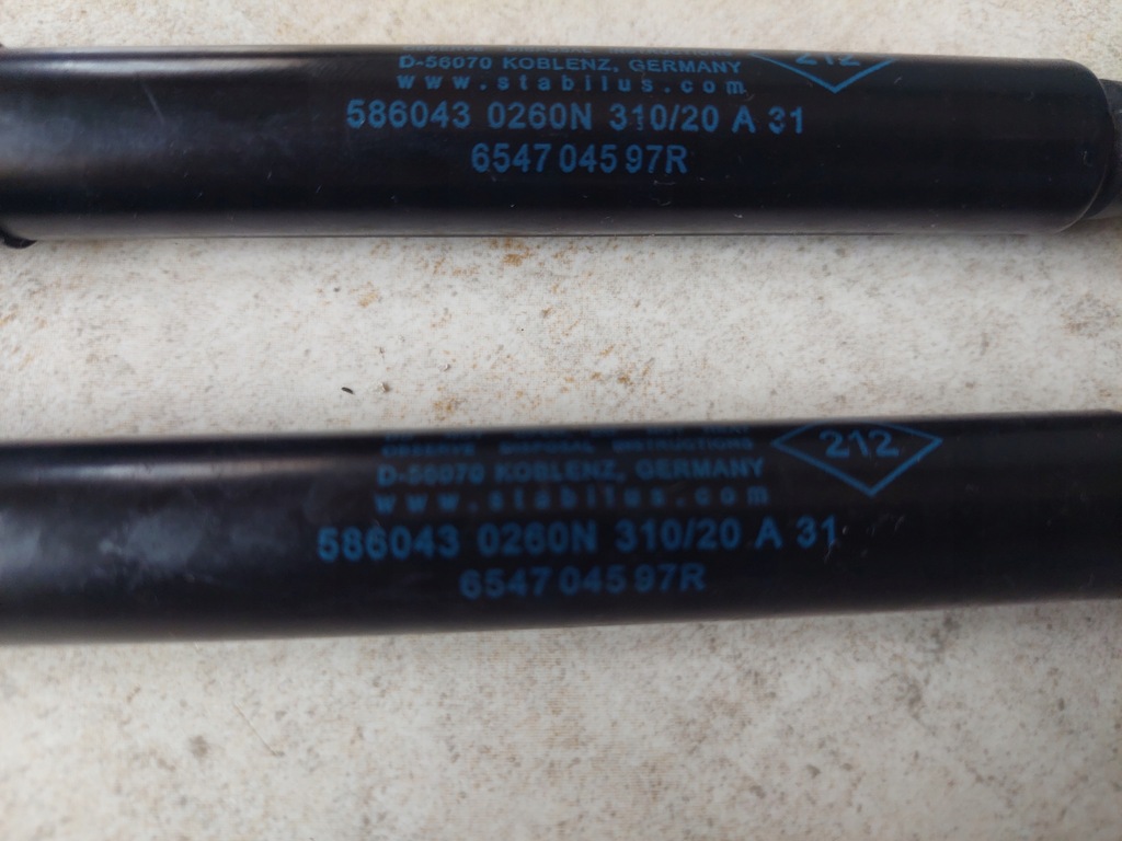 фото №2, Привід капот - renault scenic iv - renault grand scenic iv - 2016