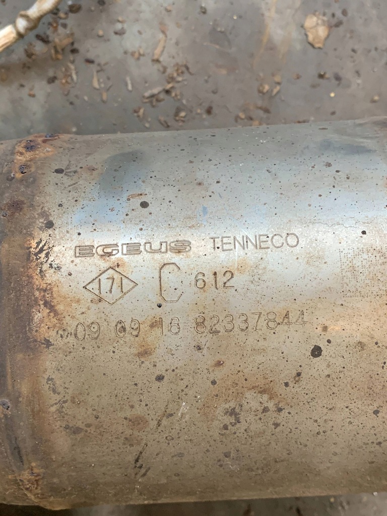 фото №3, Фільтр частинок твердих каталізатор fap dpf trafic iii 82337844