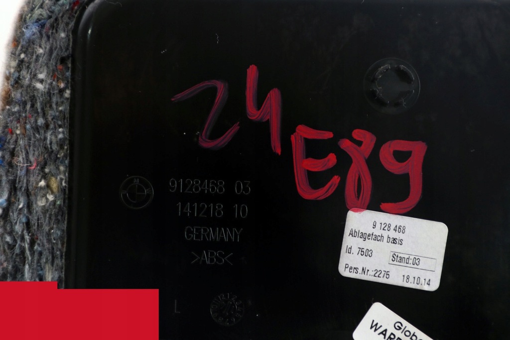 фото №10, Bmw z4 seria e89 панель ніша бардачок багажника лівий 9128468