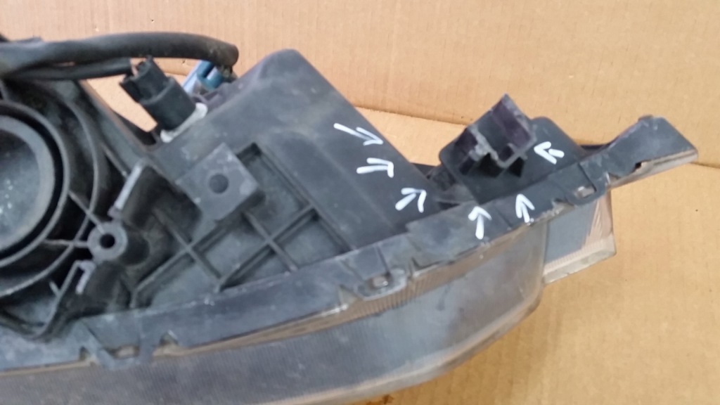 фото №14, Accord viii 08- фара левый лампа левая перед eu