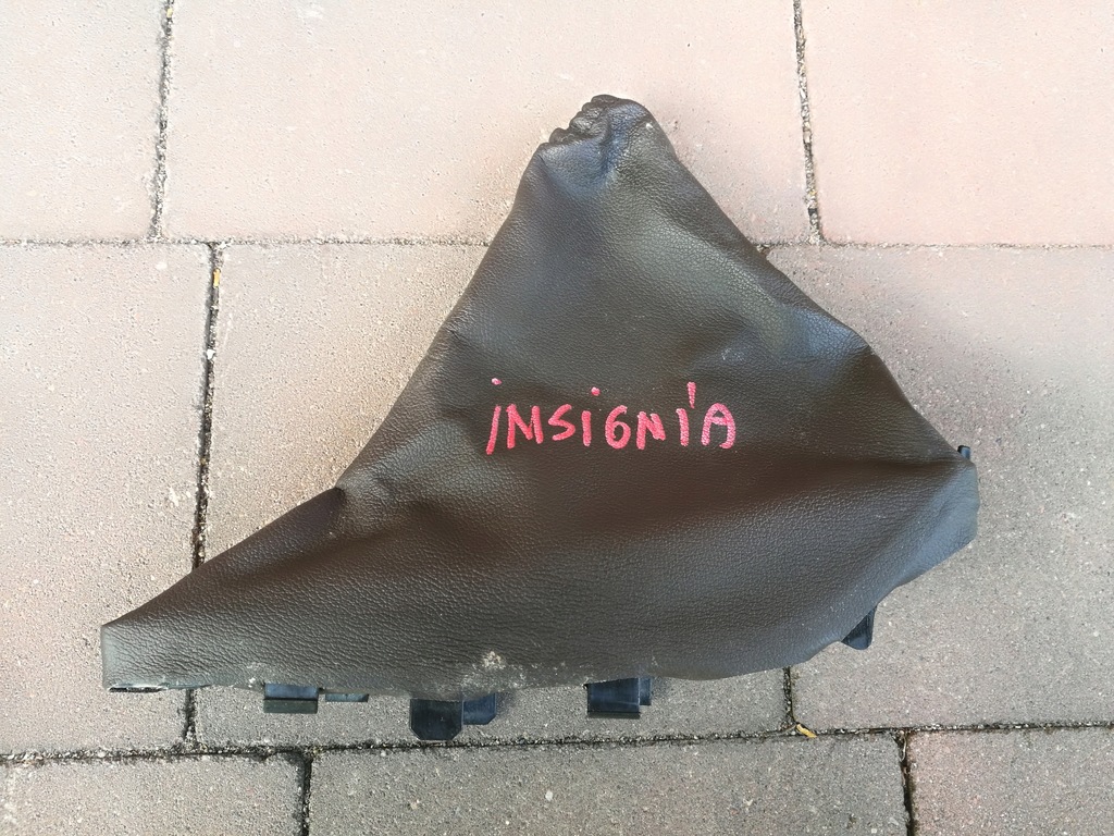 фото №1, Чехол рычаг ручного коричневый--- opel insignia a