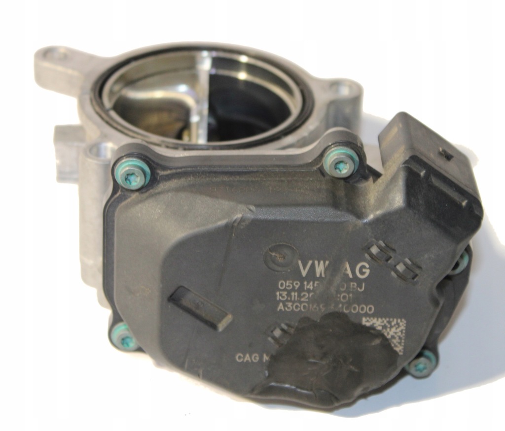 фото №1, Audi a6 дросельна заслінка 059145950bj клеєна корпус