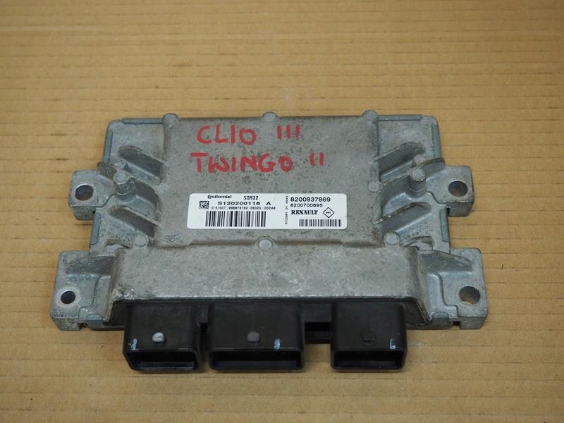 фото №1, Бортовой компьютер блок управления двигателя clio iii twingo ii