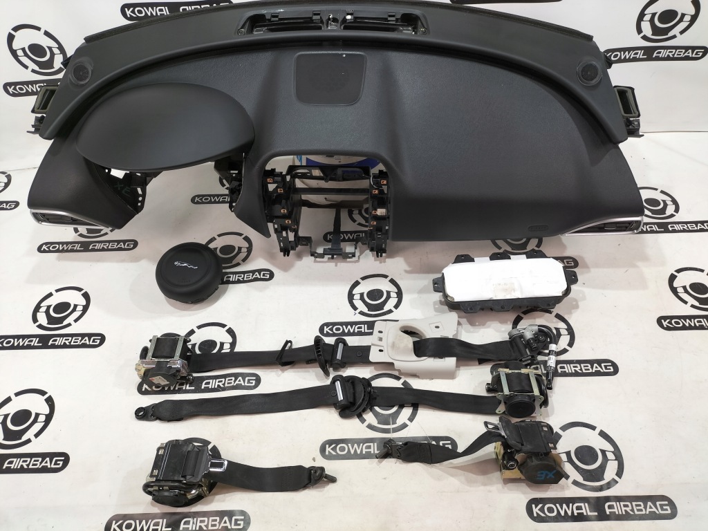 фото №1, Jaguar xe панель приладів консоль подушка безпеки подушки безпеки ремені оригінал демонтаж