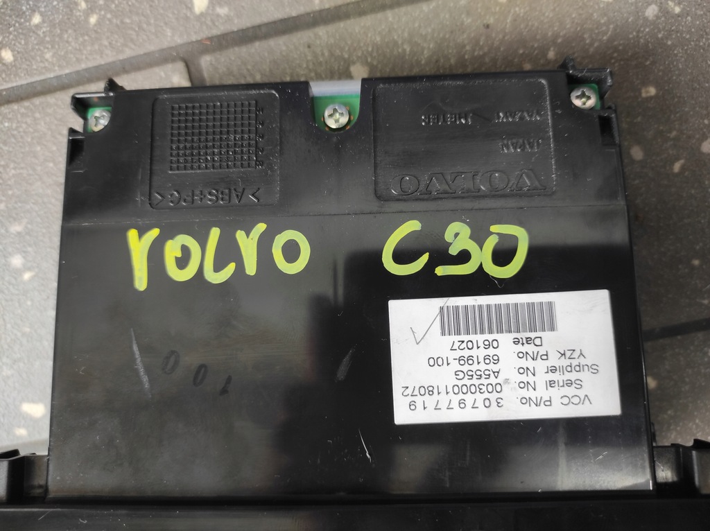 фото №4, Дисплей радіо volvo c30 30797719