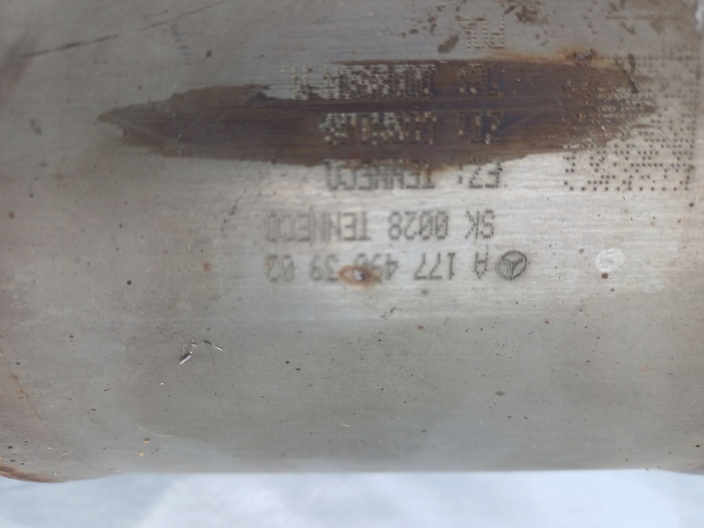 фото №11, Mercedes w177 w247 гасник середній фільтр cząster твердих