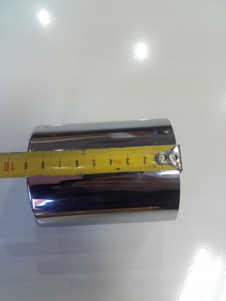 фото №5, Наконечник вихлоп хром