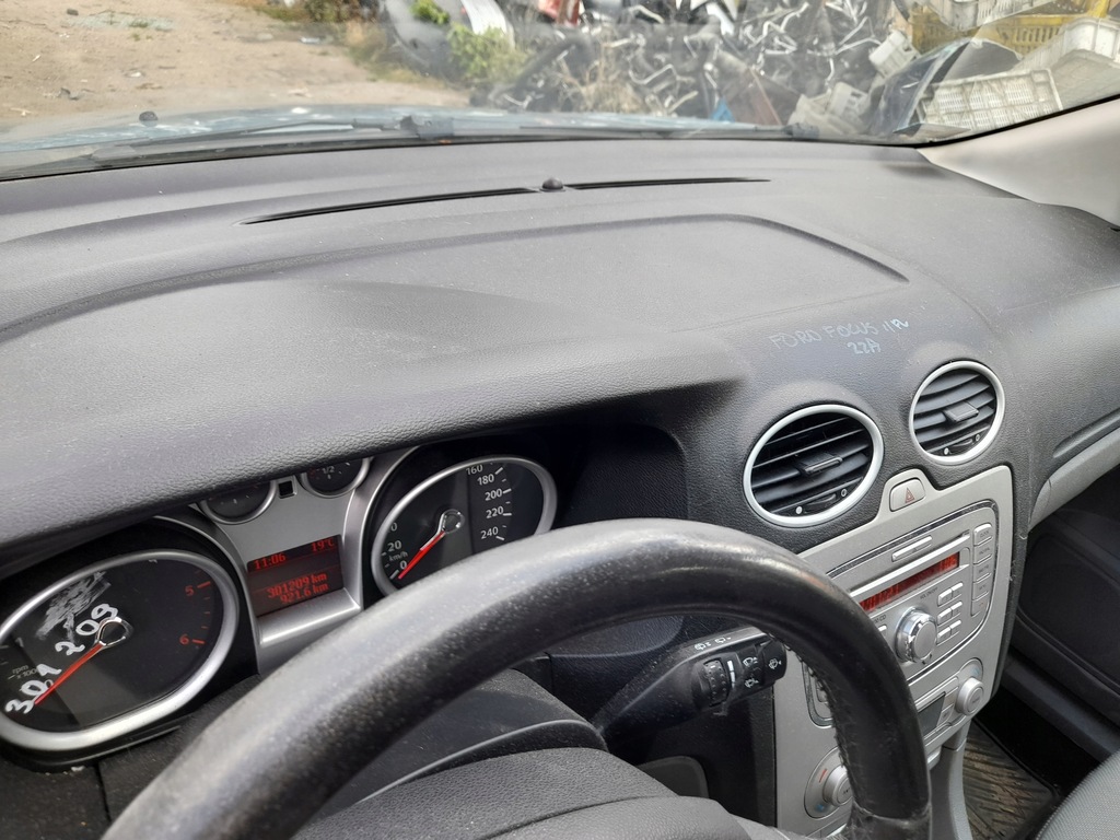 фото №6, Ford focus ii mk2 lift pulpit панель приладів приладова консоль