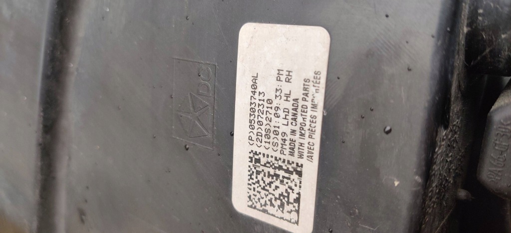 Dodge caliber 2006 лампа передня ліва права фара перед правий лівий в Україні