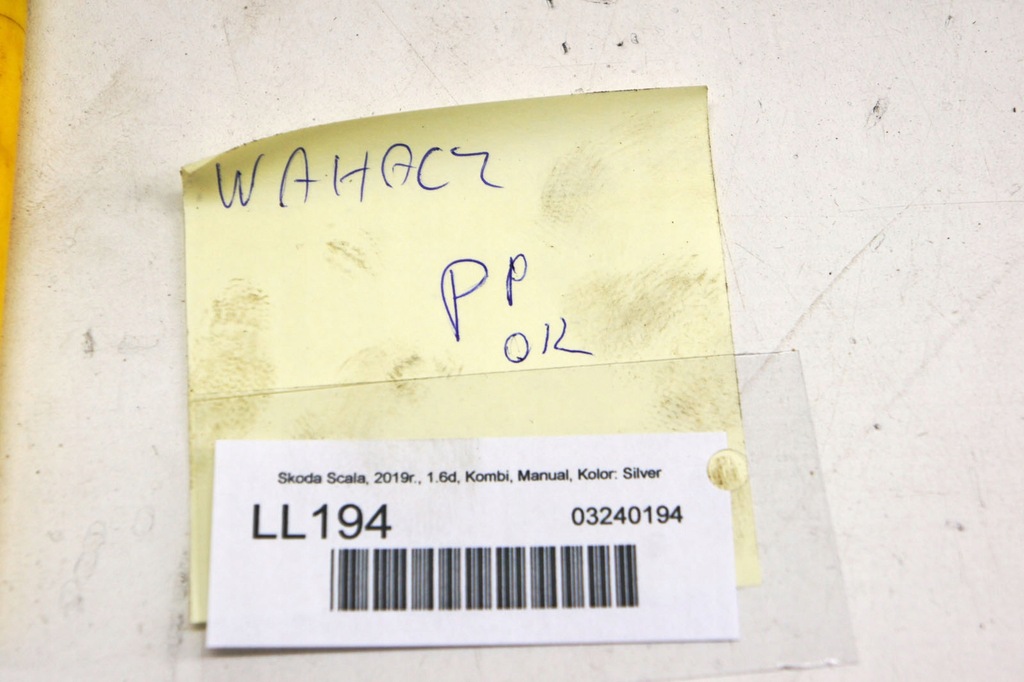 фото №5, Ll194 skoda scala 1.6tdi рычаг правый перед