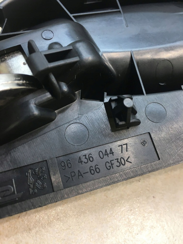 фото №7, Ручка внутрішня ліва/права 307 sw 9643604477