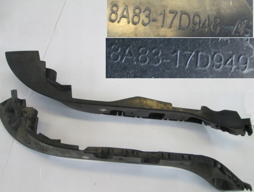 фото №1, Ford flex 08- напрямна бампера задня лівий правий задній