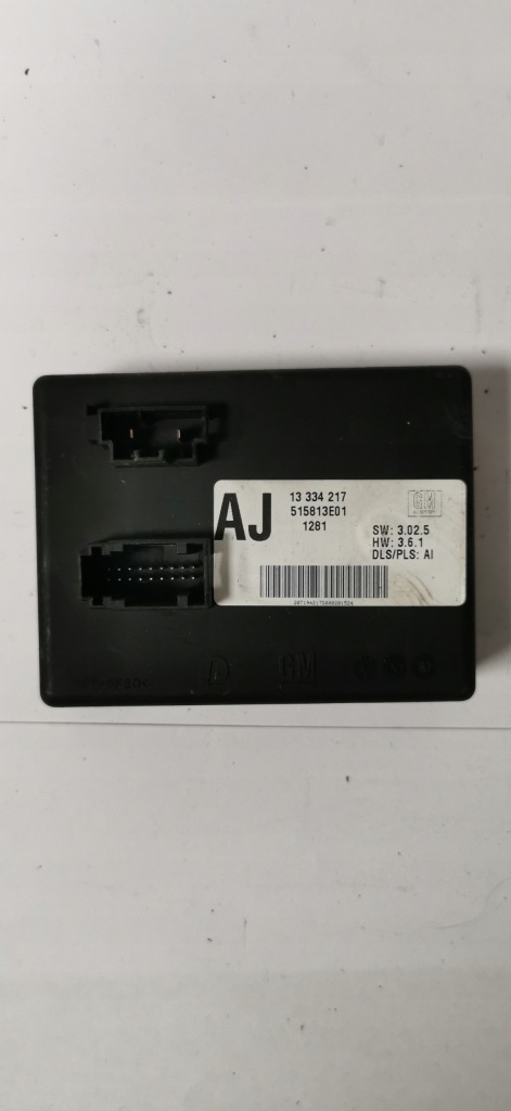 Купити Модуль блок керування світла оригінальний номер 13334217 aj opel insignia a