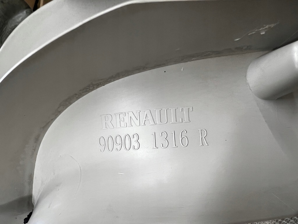 фото №4, Оббивка захист кришки задня багажника верхній ліва renault zoe i z.e.