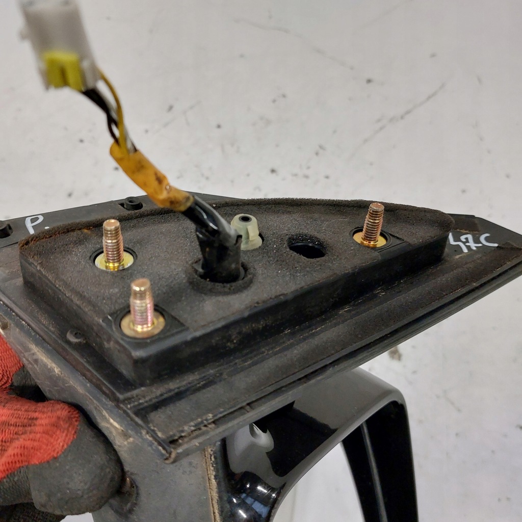 фото №8, Mitsubishi lancer 7 vii зеркало правое 5pin чёрные 010496 010838