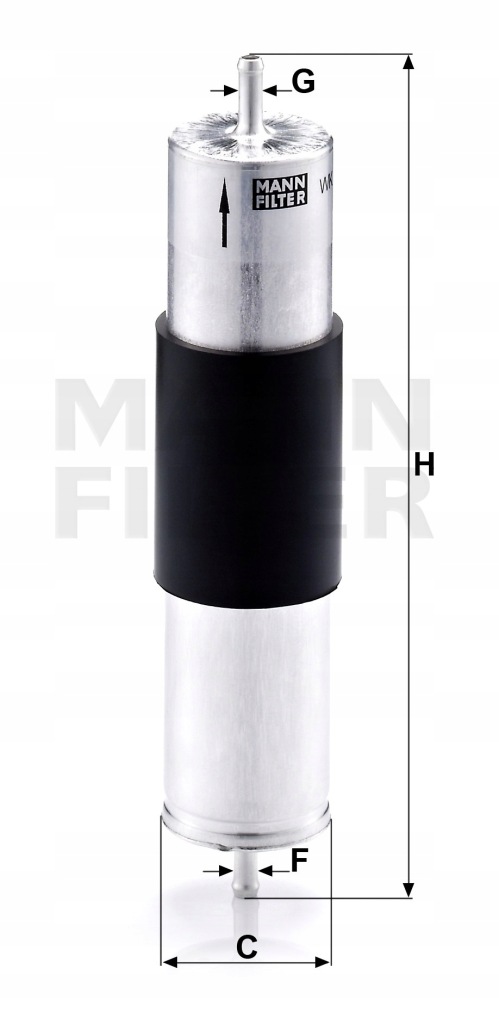 Купить Фильтр топливной  mann-filter wk 521/3