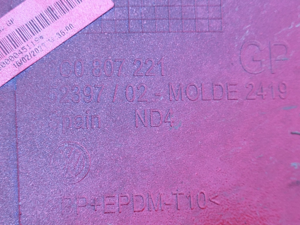 фото №15, Vw polo v 5 | бампер перед передній lift 6c0807221 | 0081