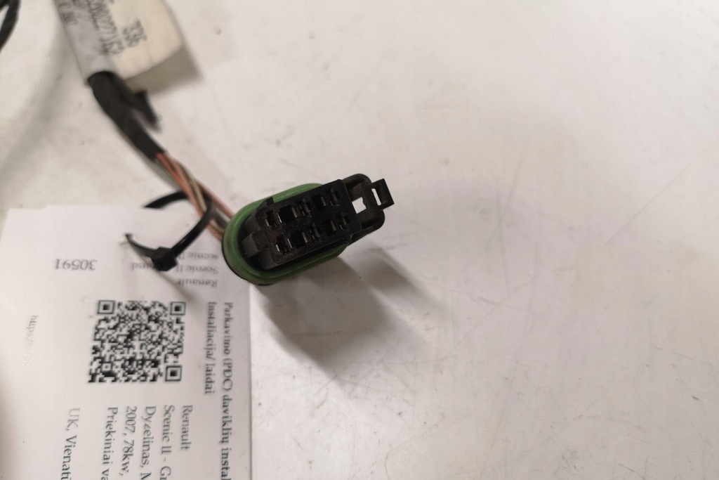 фото №1, Жгут задних датчиков pdc renault grand scénic ii jm0/1_ 8200227162