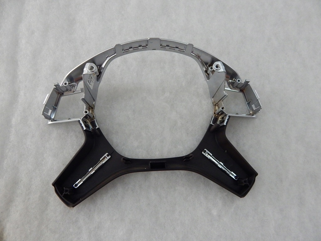 фото №8, Mercedes w166 x166 w246 w204 lift w212 - рамка накладка керма коричнева