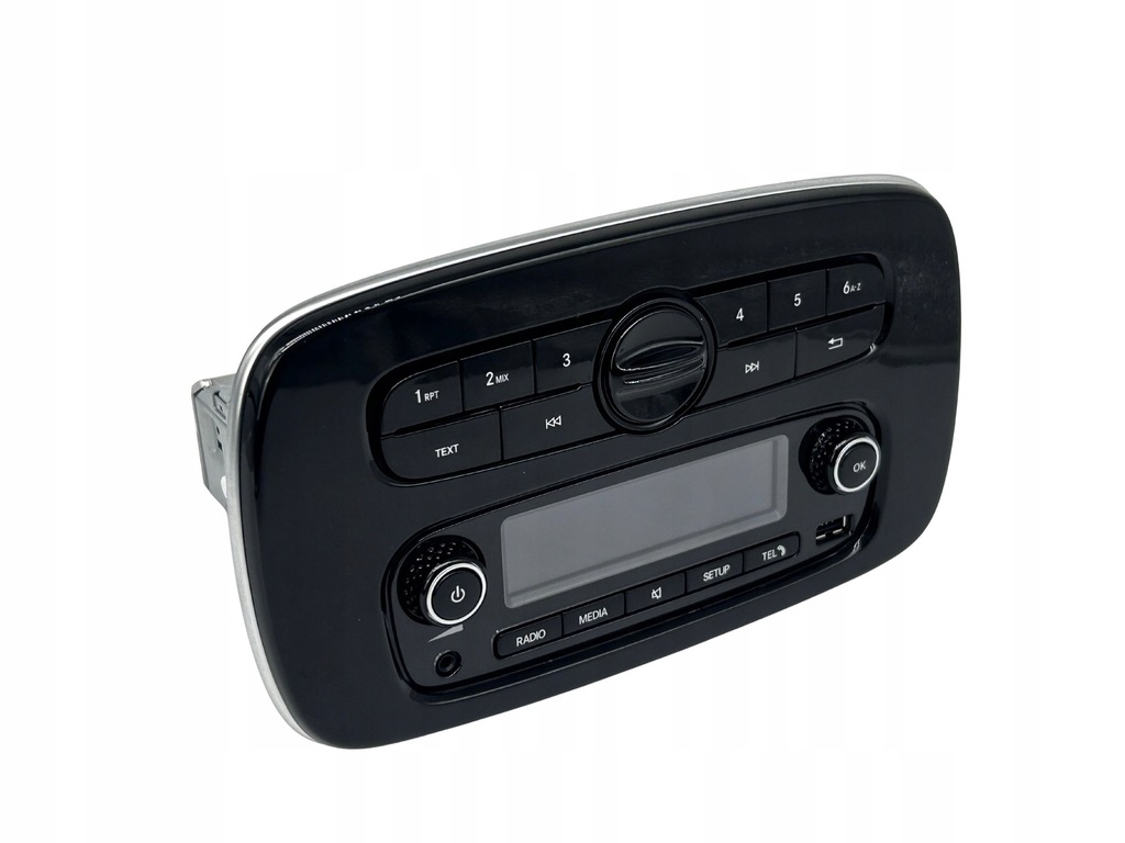 фото №1, Панель / радиопроигрыватель cd/dvd/gps smart forfour ii 281156474r