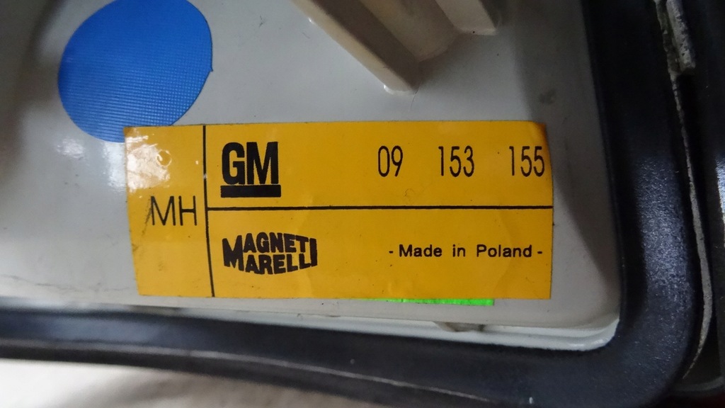 фото №6, Vectra b lift лампа лівий задня kombi