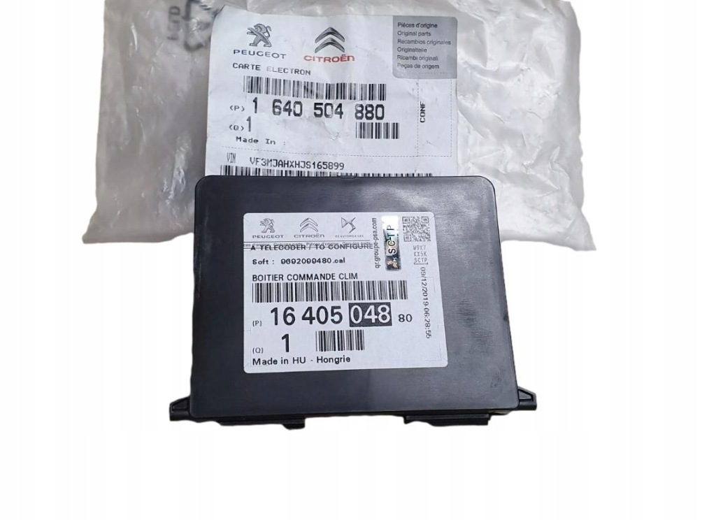 Купить Модуль блок управления citroen peugeot 1640504880 оригинал