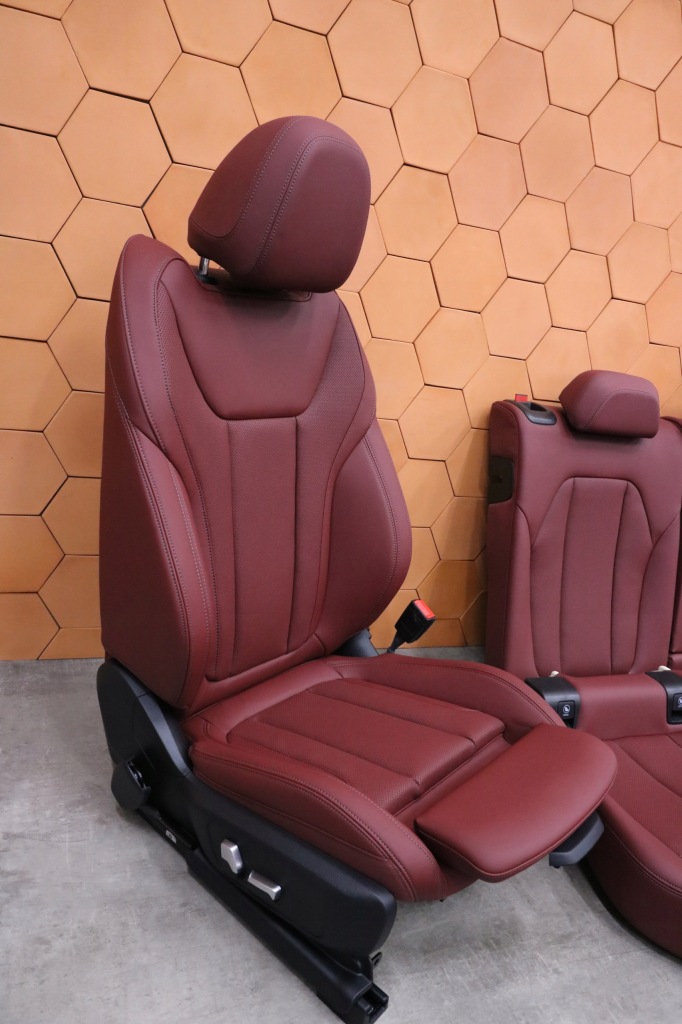 Bmw x4 g02 lci салон сидіння заднє сидіння обшивки sport tacora rot пам'ять 41 km ! Київ