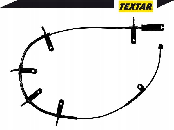 фото №2, Textar 98030200 контакт предупредительный, износ накладок тормозных