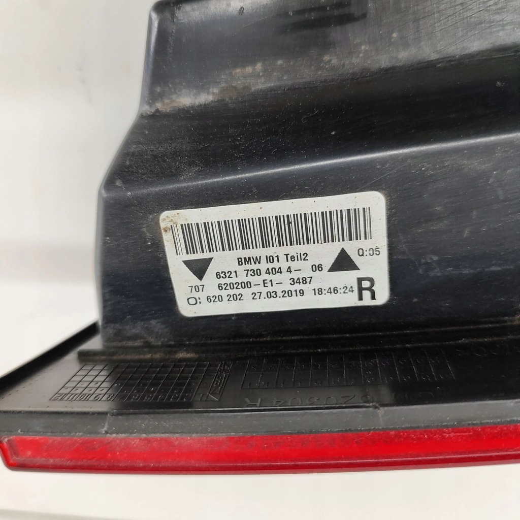 фото №7, Bmw i3 2019 права сторона світло протитуманні задні