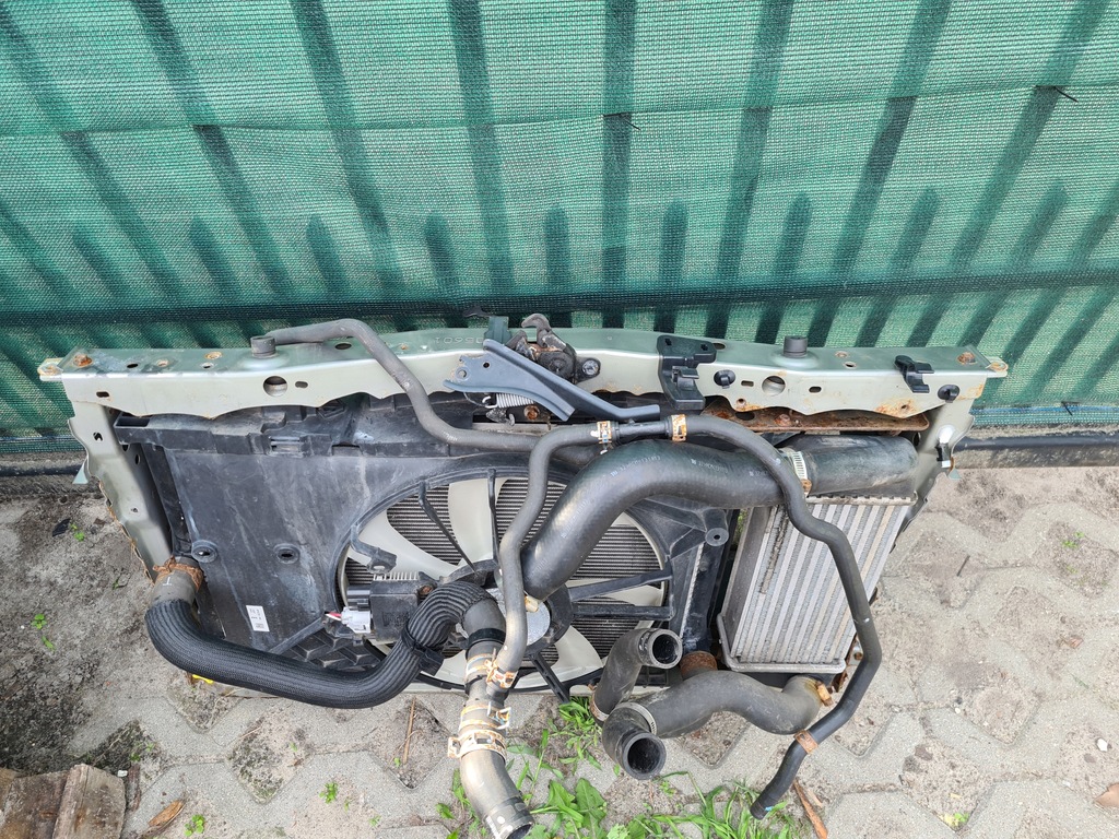 фото №4, Toyota auris ii 12-15 pas передний радиатор 1.4 d4d